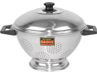 RICE CONTAINER SHINNING 24 CM WITH COVER 